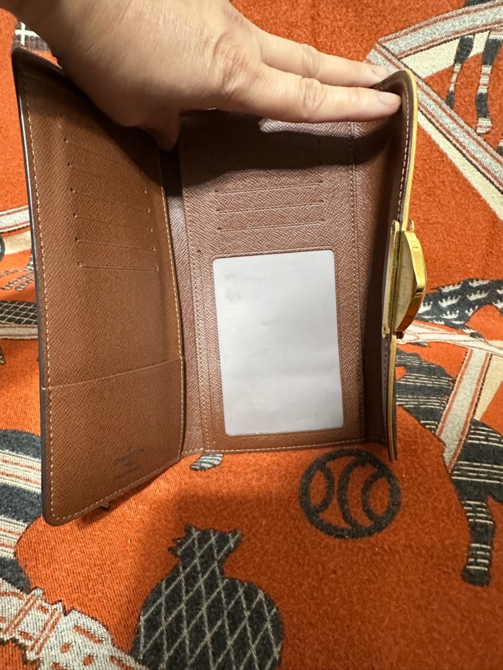 LOUIS VUITTON ❤️🌟MI4058 MONOGRAM EUGENIE WALLET ⭐️ - Picture 7 of 9